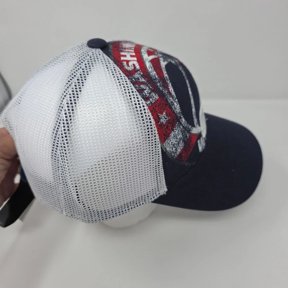 Adidas Washington Wizards Hat OSFM NBA Basketball Trucker Snapback Cotton Navy